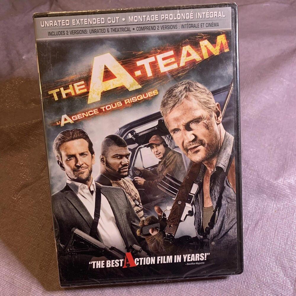The A-Team Unrated Extended Cut - Liam Neeson Bradley Cooper NEW SEALED DVD
